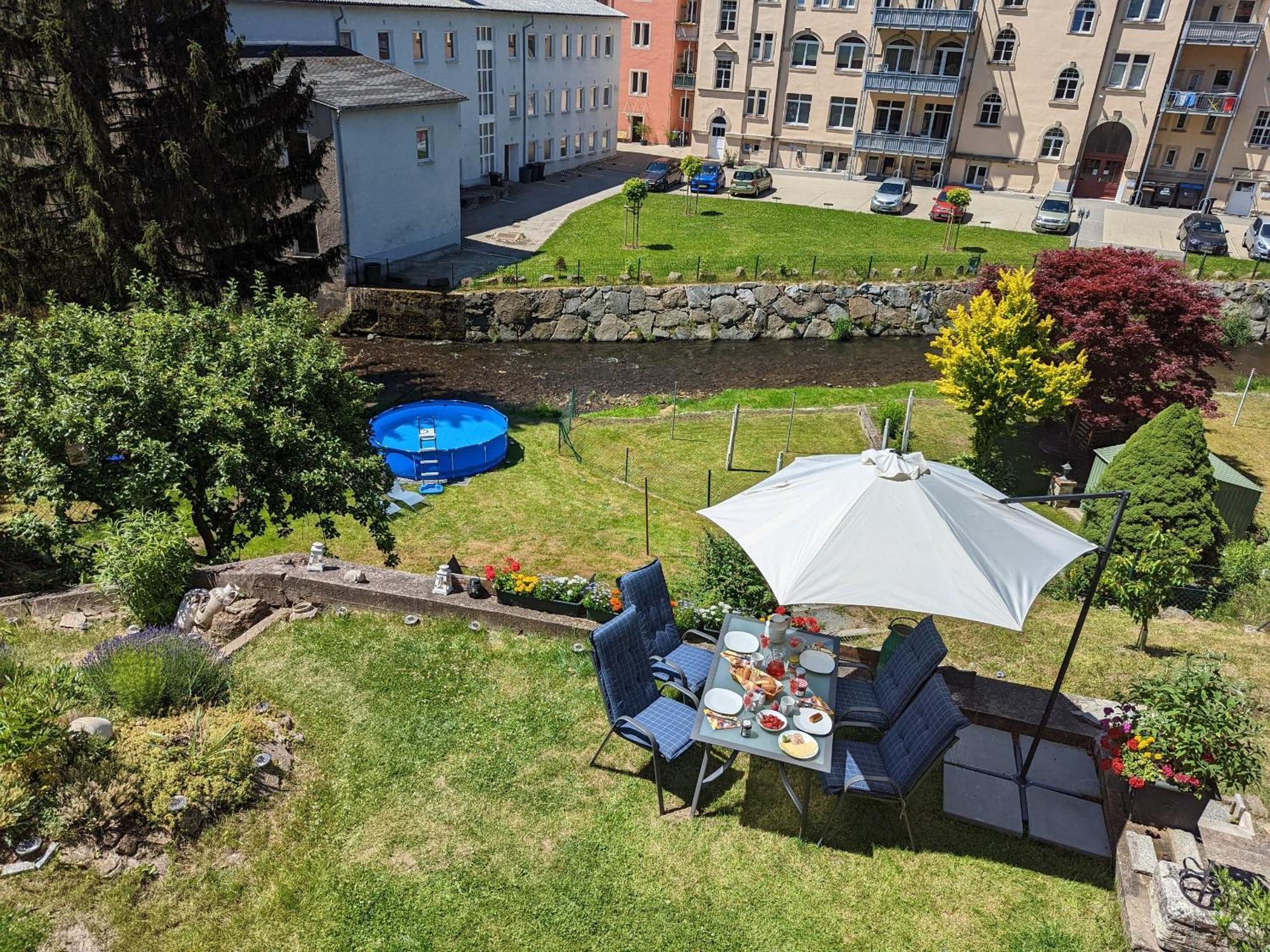 Hw4B - Urlaubsmagie - Zentral Mit Gemeinschaftsgarten, -Pool, -Sauna & Whirlpool Зебніц Екстер'єр фото